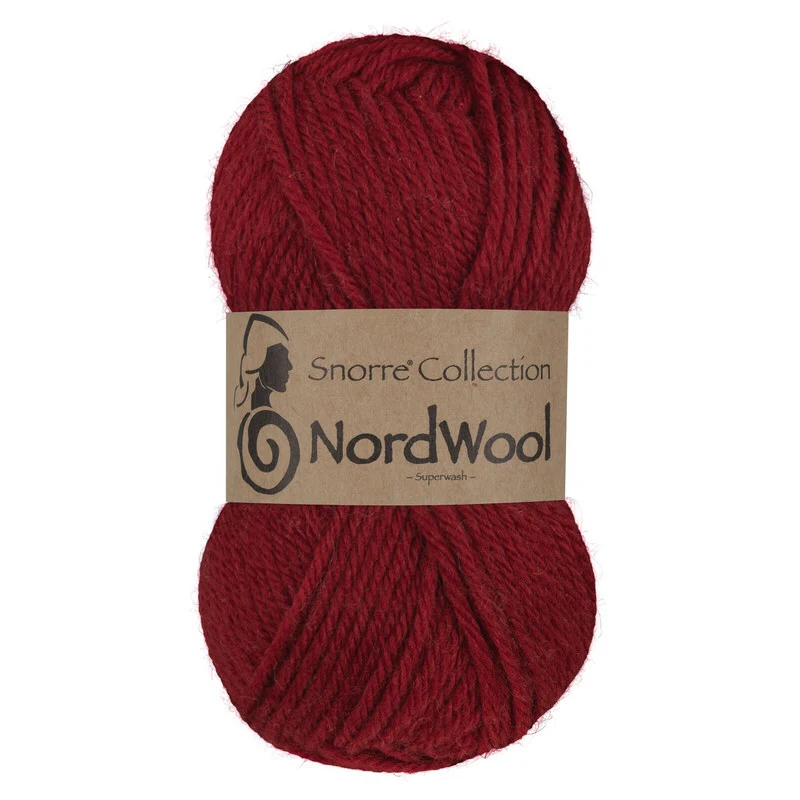 Viking Snorre NordWool 161 Borgogne scuro