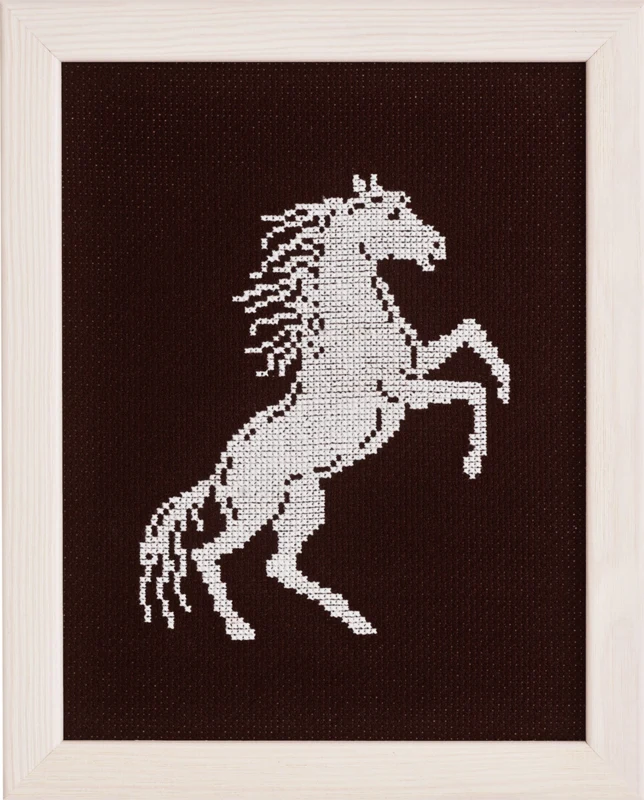 Kit da Ricamo Cavalli Impennati 5381 17 x 22 cm