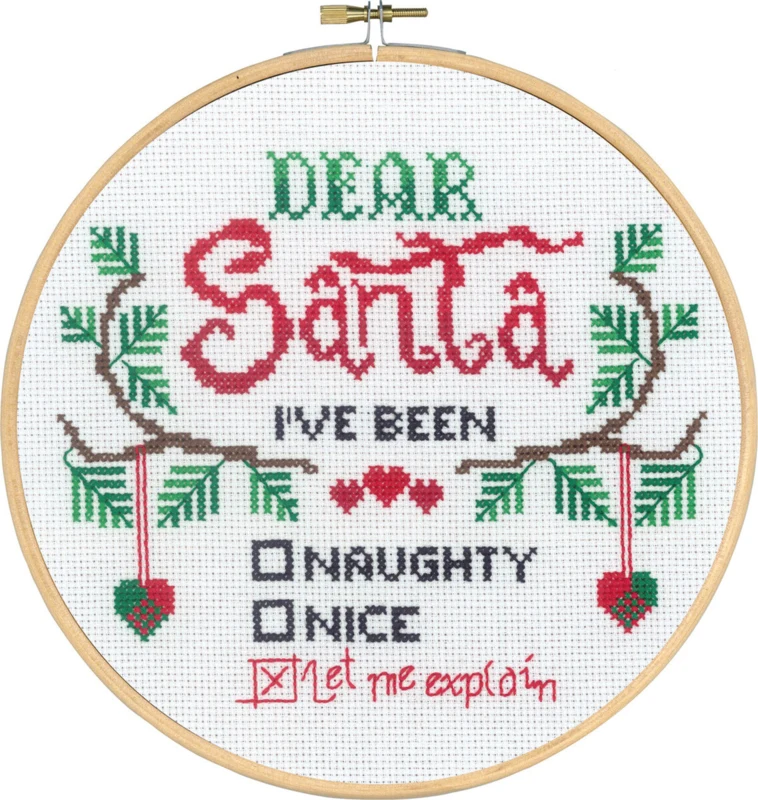 Kit Ricamo Dear Santa m/5810/20 20 Ø
