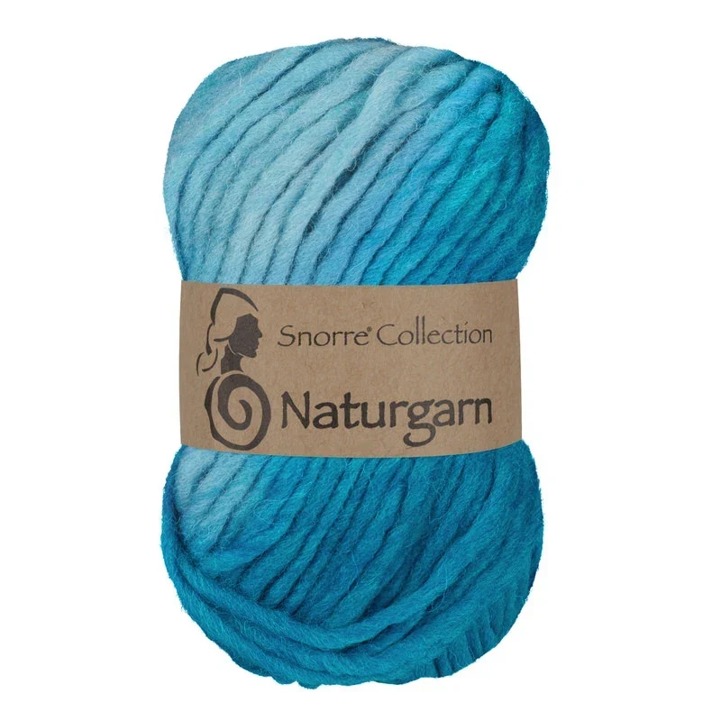 Viking Snorre Naturgarn 629 Multi turchese