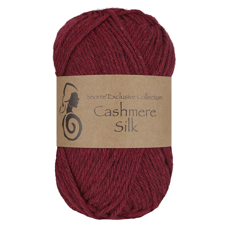 Viking Snorre Cashmere Silk 655 Vino rosso