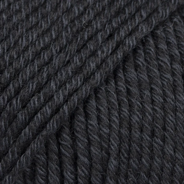 DROPS COTTON Merino 02 Nero