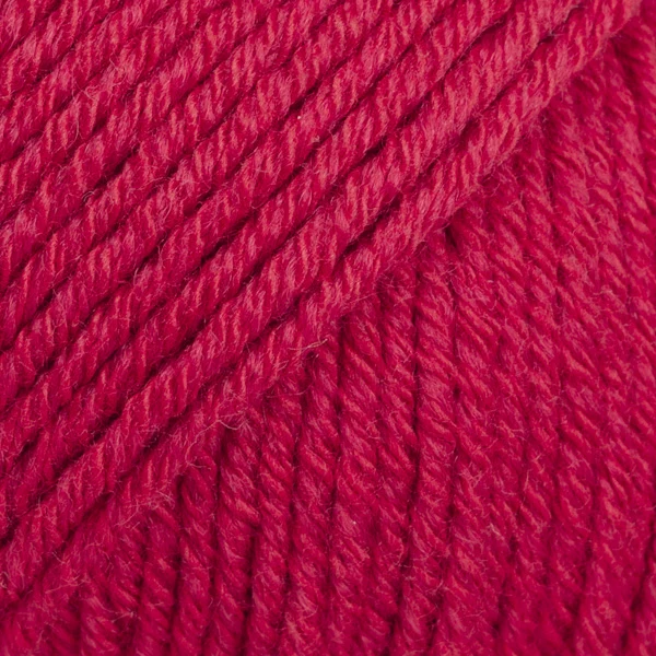 DROPS COTTON Merino 06 Rosso ciliegia