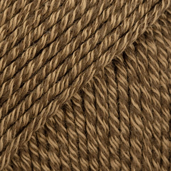 DROPS COTTON Merino 39 Noce pecan