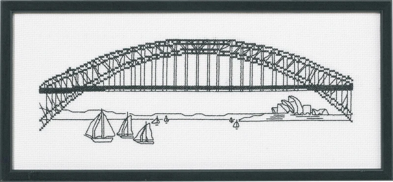 Kit da Ricamo Ponte della Baia 5496 36 x 15 cm