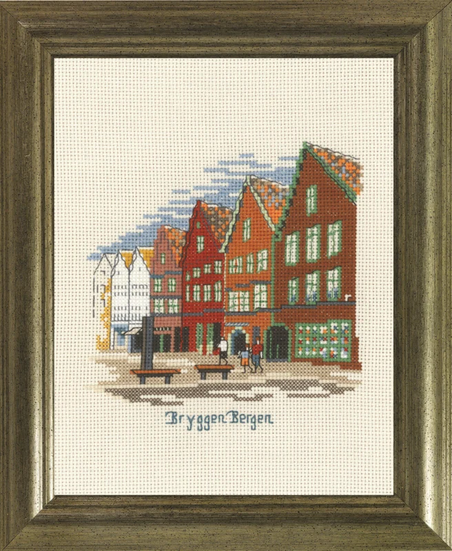 Kit Ricamo Bergen 17 x 22 cm R5313