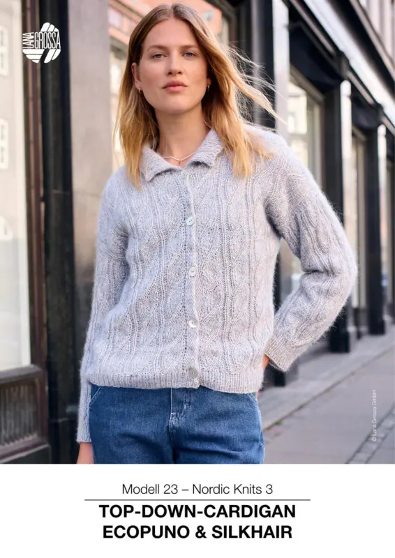 9410320_M23 Modello 23 – Nordic Knits 3: Cardigan Top-Down