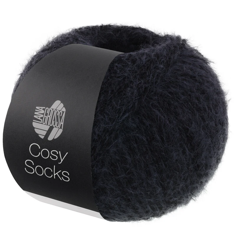 Lana Grossa Cosy Socks 18 Nero