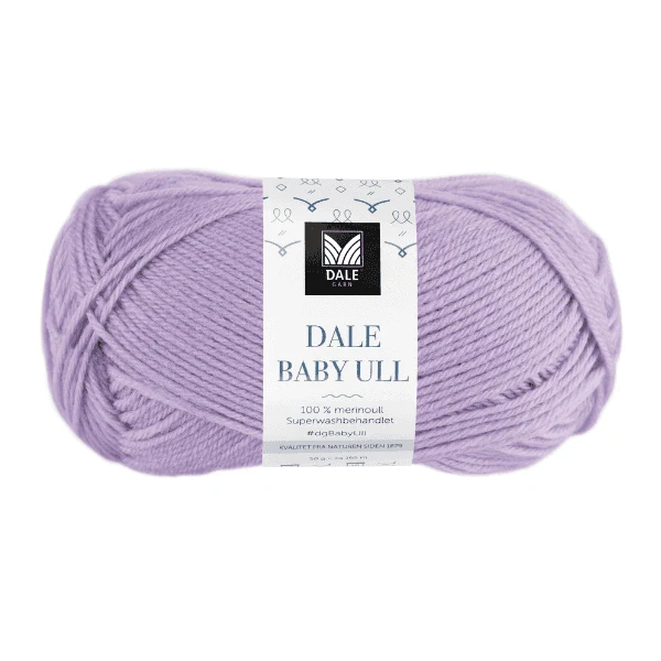 Gjestal Baby Ull 8532 Lavanda chiara