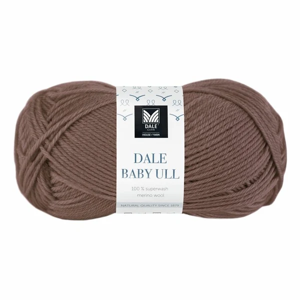 Gjestal Baby Ull 8555 Marrone