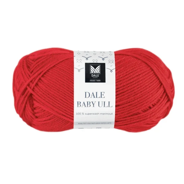 Gjestal Baby Ull 8547 Rosso arancio