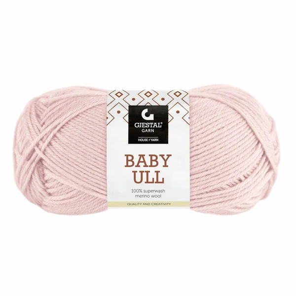 Gjestal Baby Ull 8560 Rosa cipria