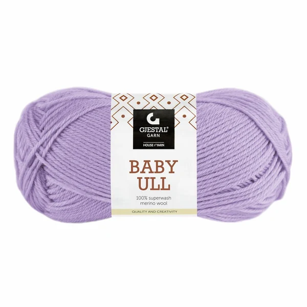Gjestal Baby Ull 8532 Lavanda chiara
