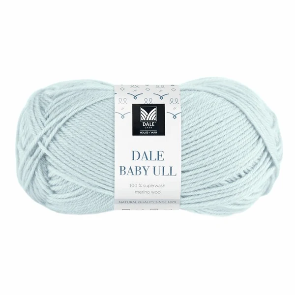 Gjestal Baby Ull 8558 Azzurro chiaro