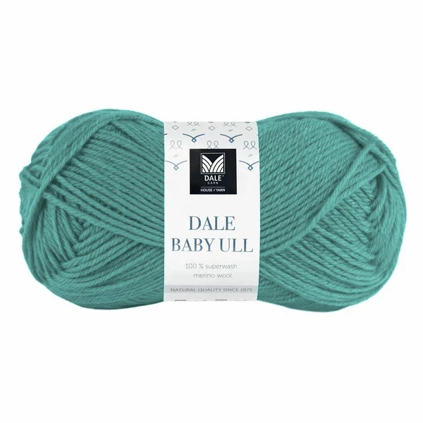 Gjestal Baby Ull 8530 Verde acqua