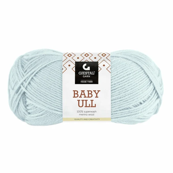 Gjestal Baby Ull 8558 Azzurro chiaro