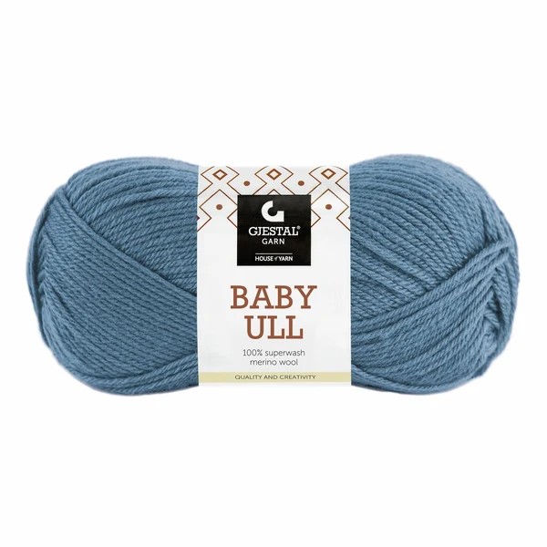 Gjestal Baby Ull 8506 Blu denim