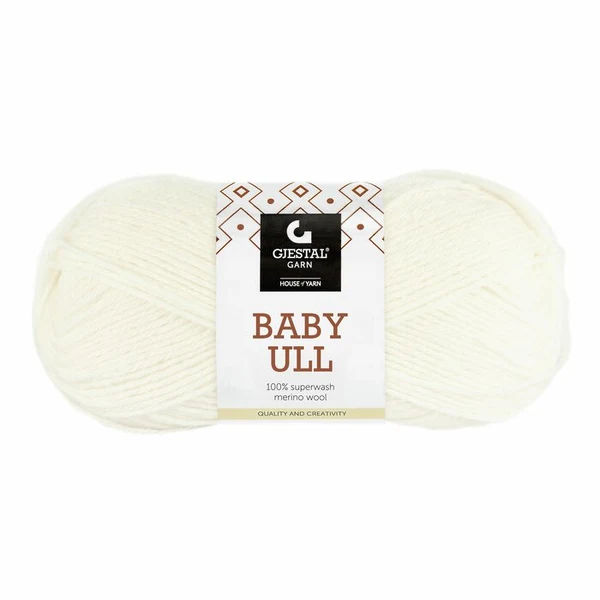 Gjestal Baby Ull 0017 Bianco semisbiancato