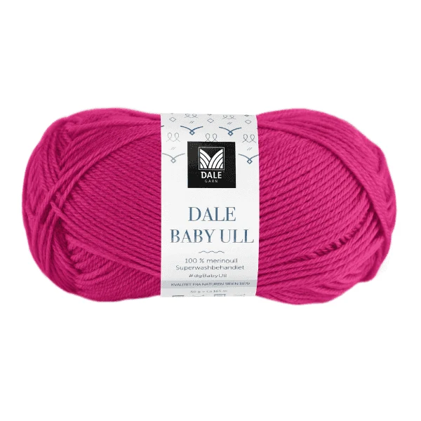Gjestal Baby Ull 8534 Rosa