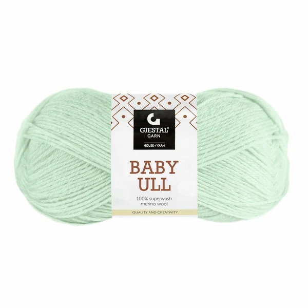 Gjestal Baby Ull 8537 Verde menta