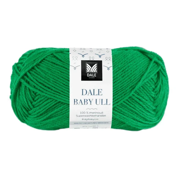 Gjestal Baby Ull 8536 Verde intenso