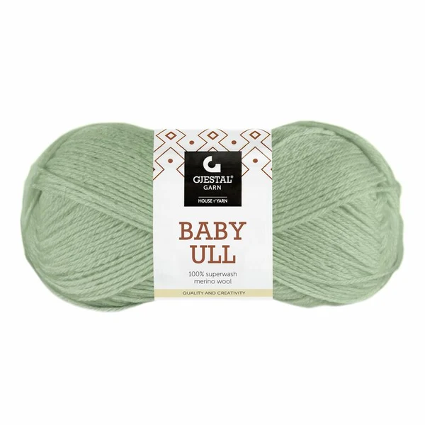 Gjestal Baby Ull 8520 Dus verde giada