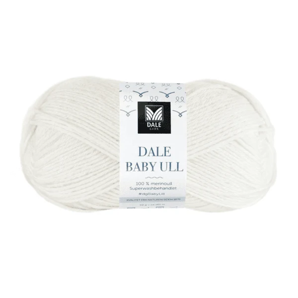 Gjestal Baby Ull 8539 Gesso