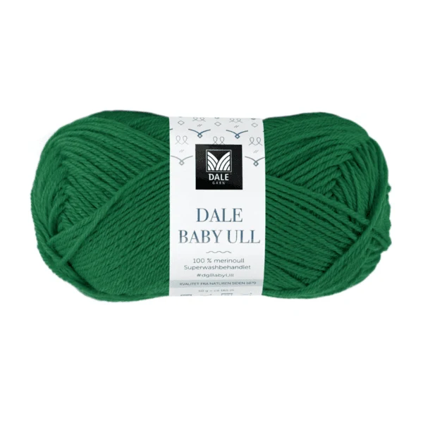 Gjestal Baby Ull 8542 Verde bottiglia