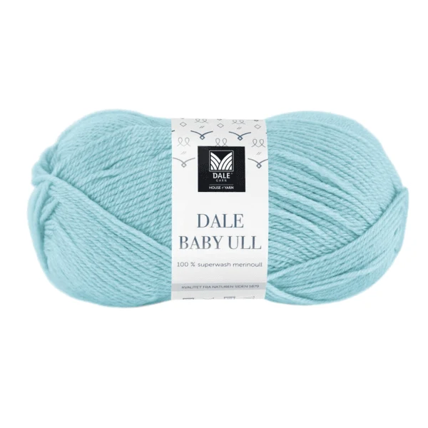 Gjestal Baby Ull 8546 Blu caraibico