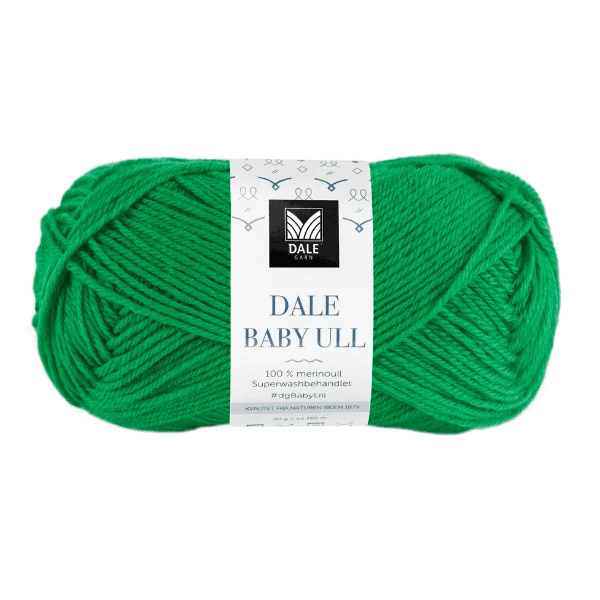 Gjestal Baby Ull 8536 Verde intenso