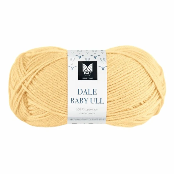 Gjestal Baby Ull 8557 Giallo dorato