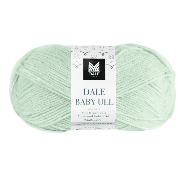 Gjestal Baby Ull 8537 Verde menta