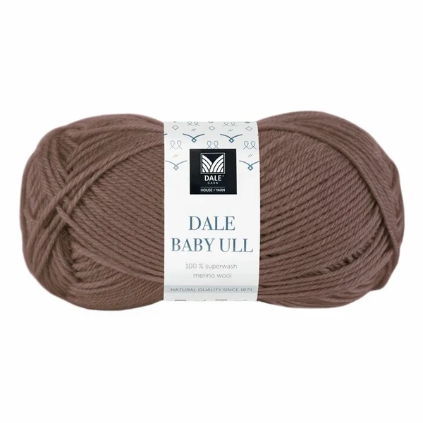 Gjestal Baby Ull 8555 Marrone