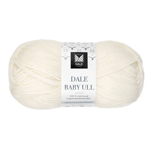 Gjestal Baby Ull 0017 Bianco semisbiancato