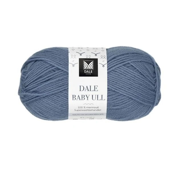 Gjestal Baby Ull 8506 Blu denim