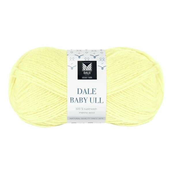 Gjestal Baby Ull 8552 Giallo chiaro