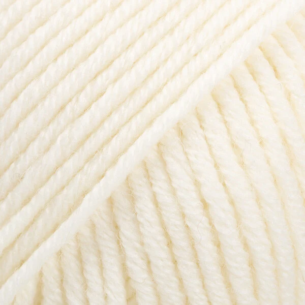 DROPS Merino Extra Fine 01 Panna (Uni Colour)