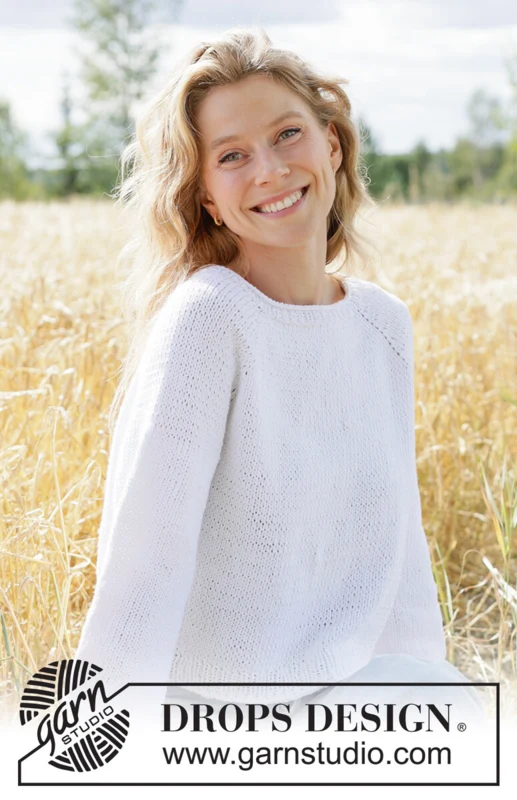 267-25 Summer Living Sweater by DROPS Design