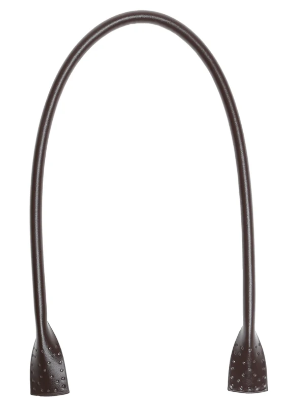 Go Handmade Manici per borse: Marrone scuro, 66 cm