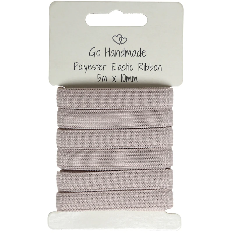 Go Handmade Nastro Elastico: 5 m x 10 mm, Fungo