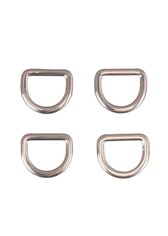 Anello a D Go Handmade: Argento