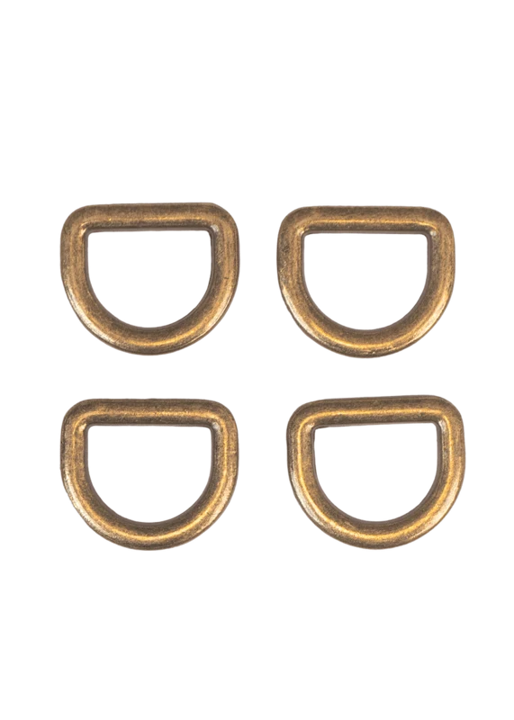 Anello a D Go Handmade: Bronzo