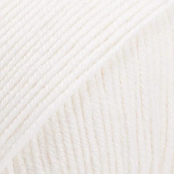 DROPS Baby Merino 01 Bianco (Uni Colour)
