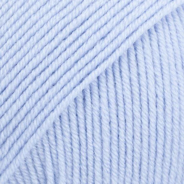 DROPS Baby Merino 24 Blu cielo chiaro (Uni Colour) - bagliore lavanda