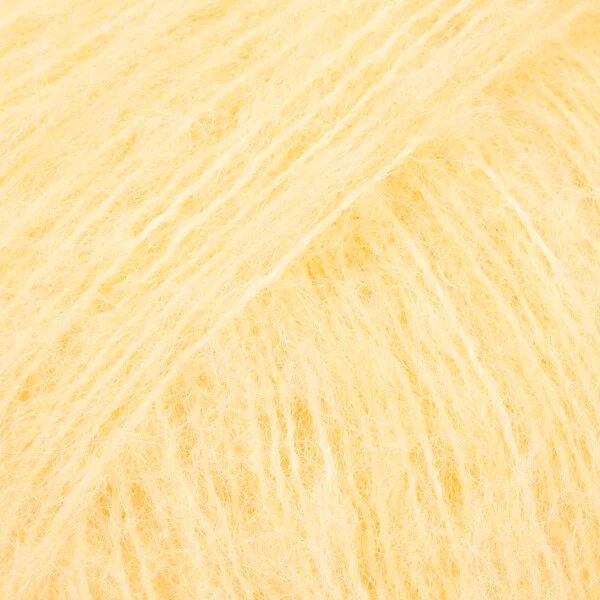 DROPS Brushed Alpaca Silk 30 Giallo (Uni Colour)