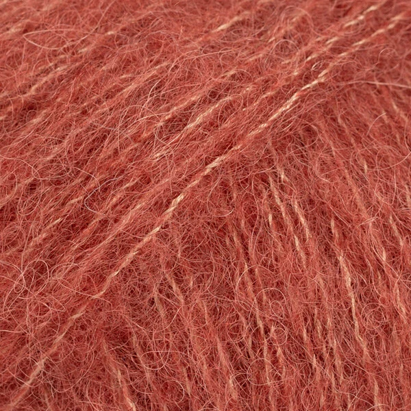 DROPS Brushed Alpaca Silk 24 Ruggine (Uni Colour)