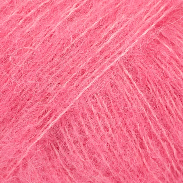 DROPS Brushed Alpaca Silk 31 Rosa carico (Uni Colour)