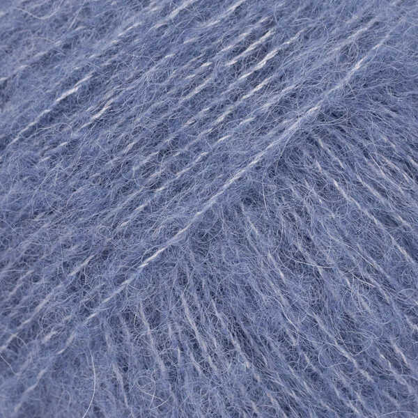 DROPS Brushed Alpaca Silk 13 Blu denim (Uni Colour)