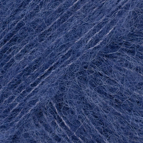 DROPS Brushed Alpaca Silk 39 Blu navy (Uni Colour)