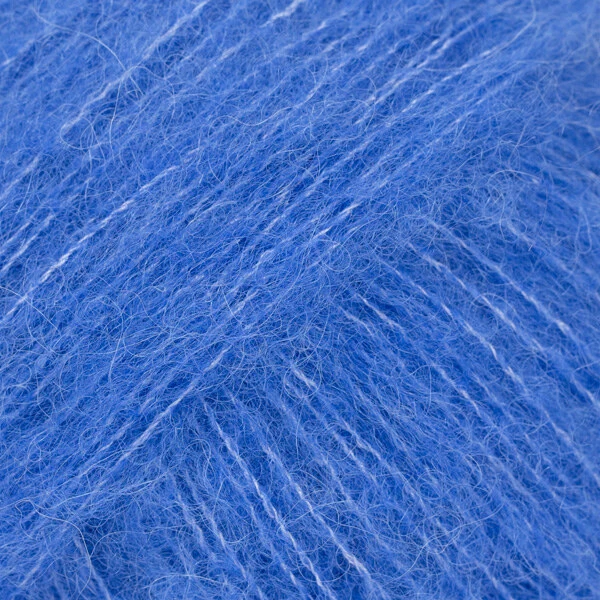 DROPS Brushed Alpaca Silk 26 Blu cobalto (Uni Colour)